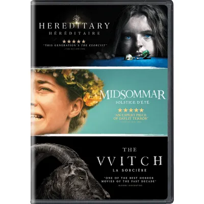 HORROR PACK: THE WITCH, HEREDITARY, MIDSOMMAR TRPL FTR DVD