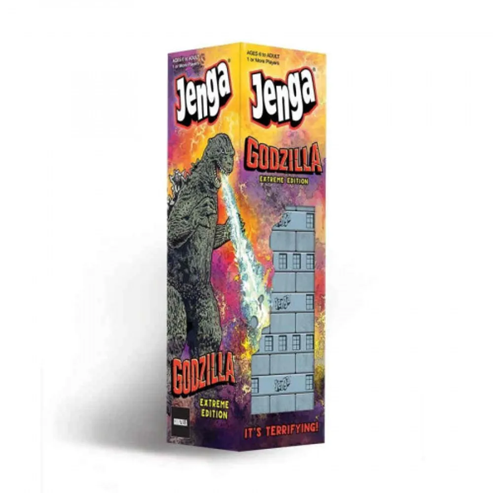 Jenga Godzilla