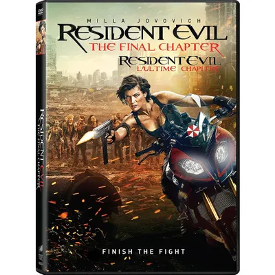 RESIDENT EVIL P6 FINAL CHAPTER DVD