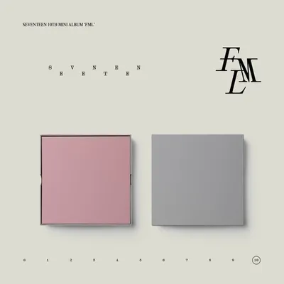 SEVENTEEN 10th Mini Album 'FML' [Faded Mono Life]