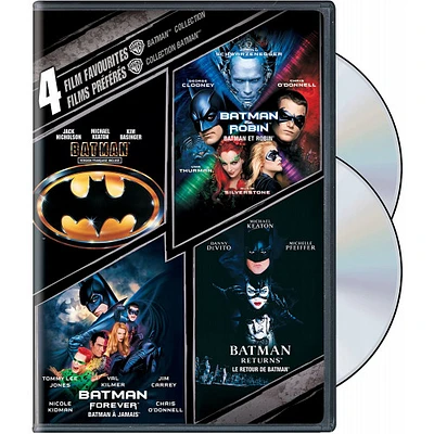 4 Film Favourites: Batman Collection (DVD)