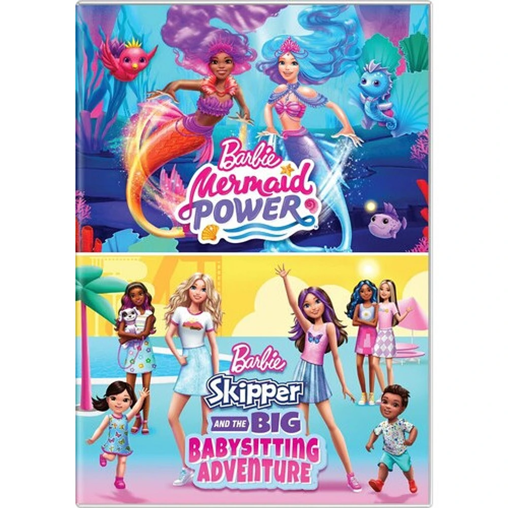 Barbie Double Feature: Barbie: Mermaid Power / Barbie: Skipper and the Big Babysitting Adventure