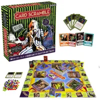 Beetlejuice Card Scramble Board Game