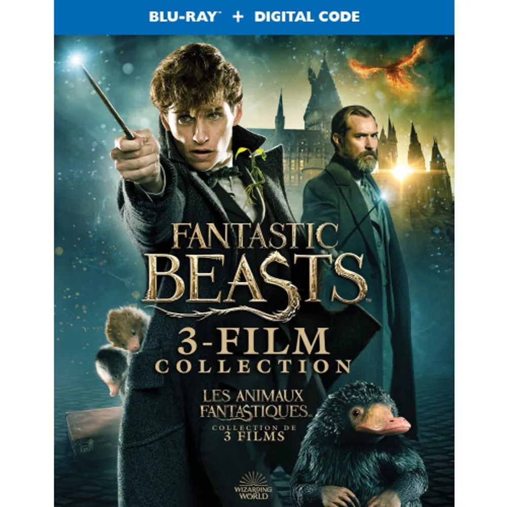 Fantastic Beasts 3-Film Collection (BIL/Blu-ray + Digital)