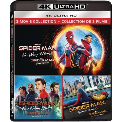 SPIDER-MAN: FAR FROM HOME/HOMECOMING/NO WAY HOME 4K BIL