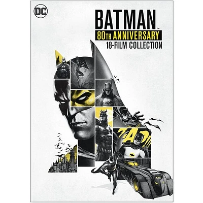 Batman: 80th Anniversary 18-Film Collection DVD