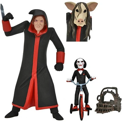 Saw Toony Terrors Jigsaw Killer & Billy 6in Af Set