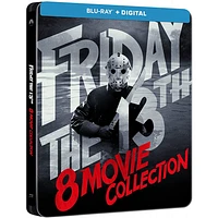 Friday the 13th 8-Movie Collection - Limited Edition Steelbook (Blu-ray + Digital)