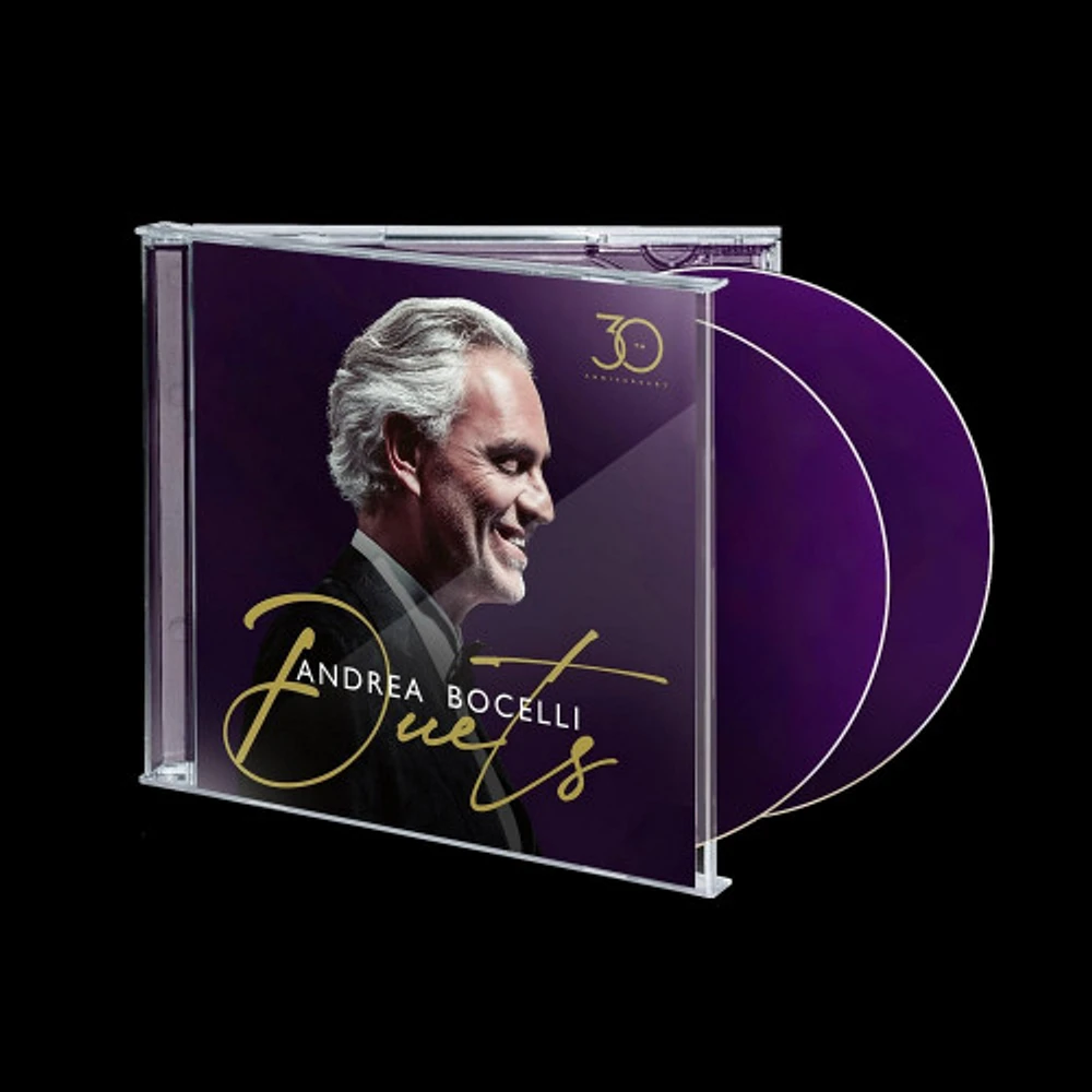 BOCELLI, ANDREA / DUETS 30TH ANNIVERSARY (2CD)