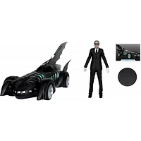 DC MULTIVERSE VEHICLE - BATMOBILE AND ALFRED (BATMAN FOREVER