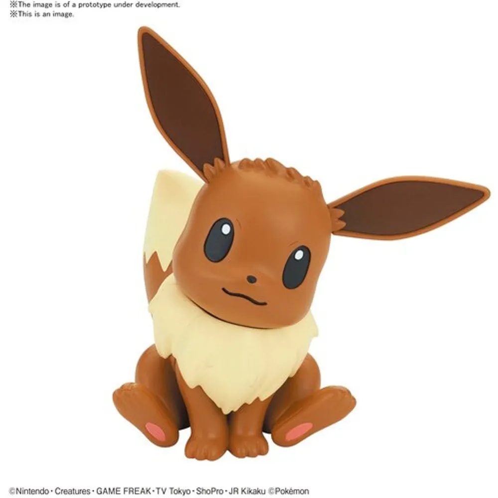 Bandai Hobby - Pokemon - 04 Eevee, Bandai Spirits Pokemon Model KitQucik!!