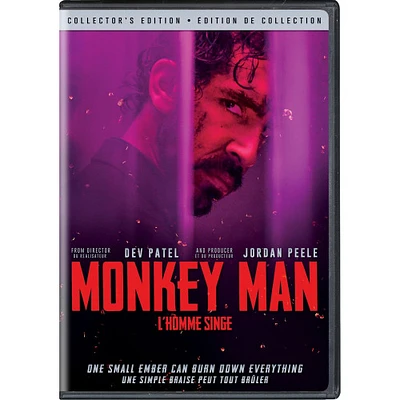 MONKEY MAN DVD BIL