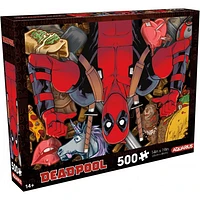 Marvel Deadpool Collage 500 Piece Jigsaw Puzzle