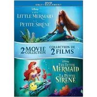 LITTLE MERMAID ANIMATED & LIVE ACTION DBL FTR DVD