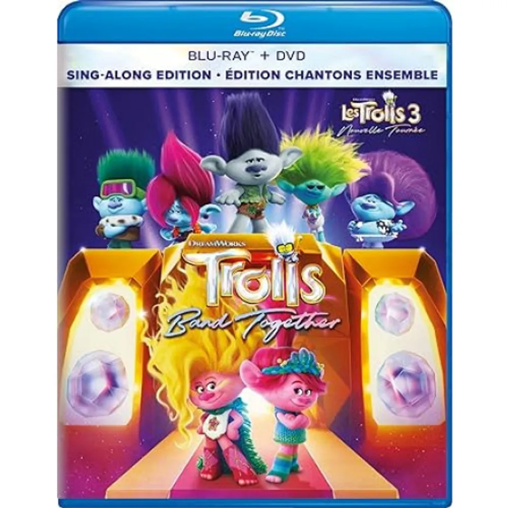 TROLLS BAND TOGETHER BLU/DVD BIL