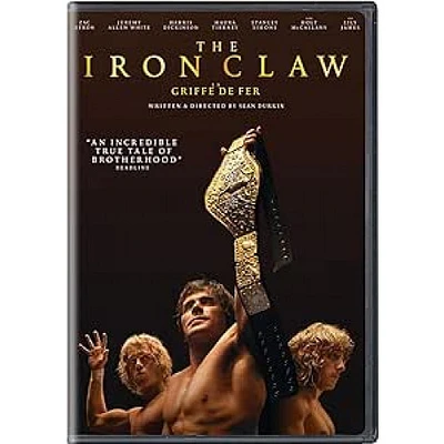 IRON CLAW, THE DVD BIL
