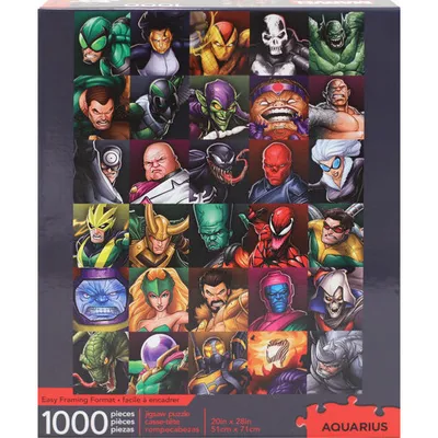 Marvel Villains Collage 1,000 pc Puzzle