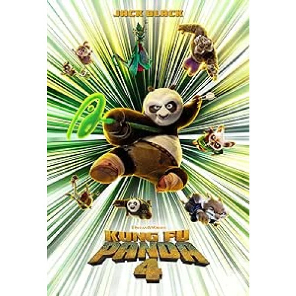 KUNG FU PANDA 4 DVD BIL