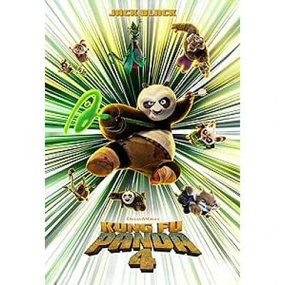 KUNG FU PANDA 4 DVD BIL