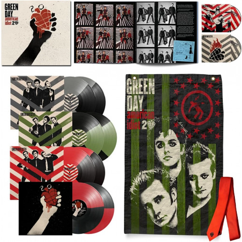 GREEN DAY / AMERICAN IDIOT (20TH ANN DLX ED) [8LP + 2 BR]