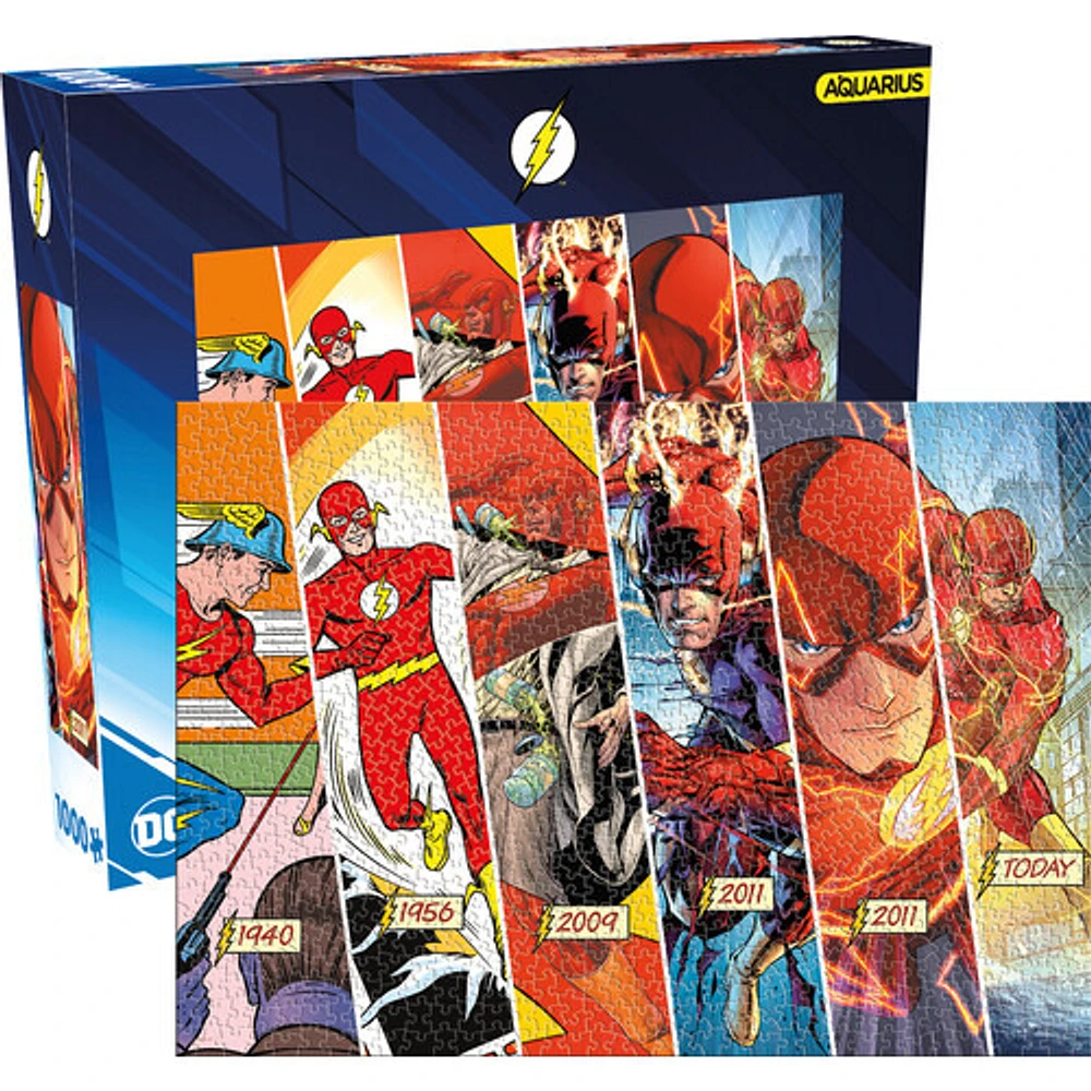 DC Comics The Flash Timeline 1000 Pc Puzzle