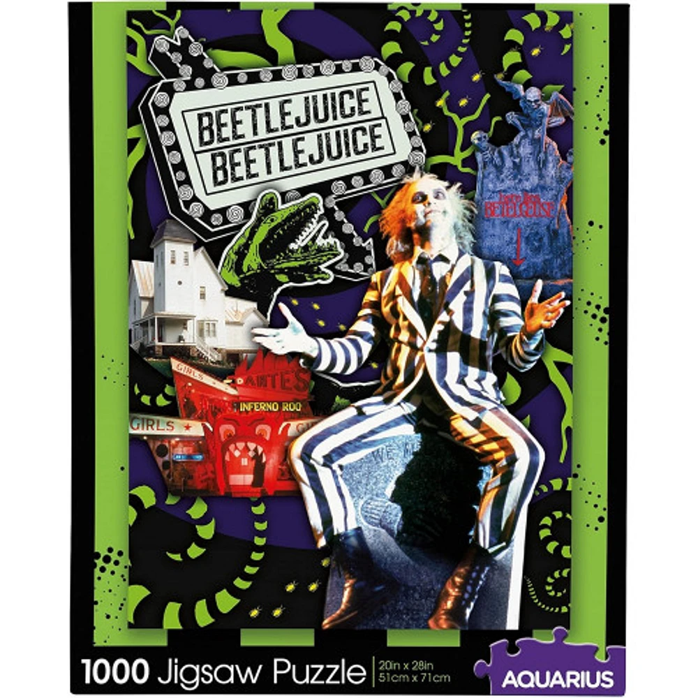 Beetlejuice 1000 Piece Jigsaw Puzzle