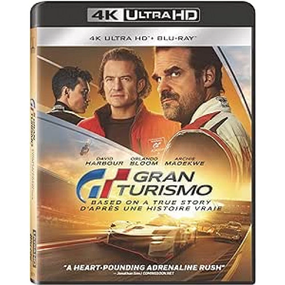 GRAN TURISMO: BASED ON A TRUE STORY 4K/BLU/DIG BIL