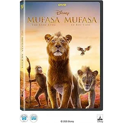 LION KING: MUFASA DVD BIL