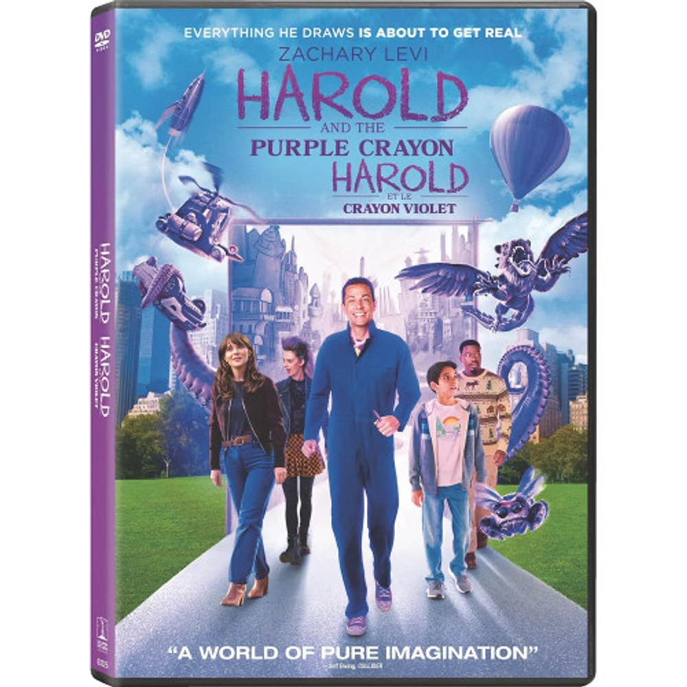 HAROLD AND THE PURPLE CRAYON DVD BIL