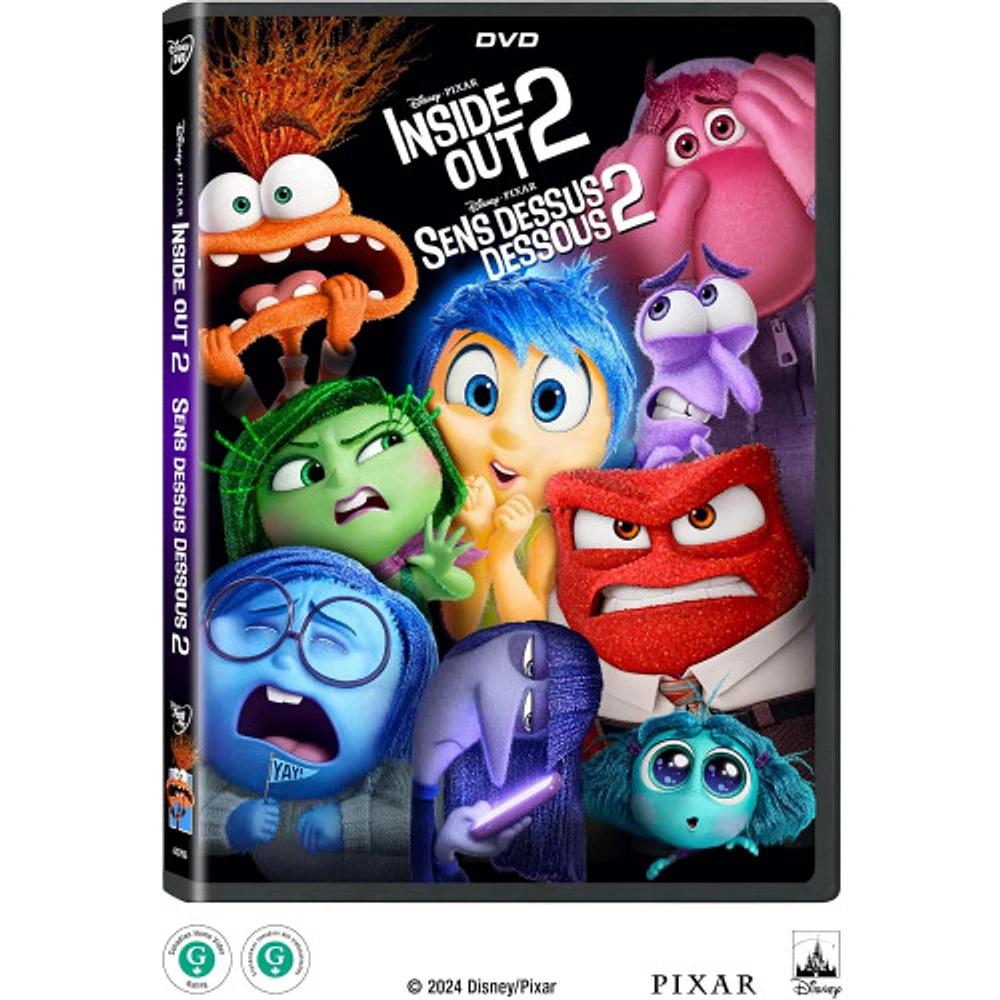 INSIDE OUT 2 DVD BIL