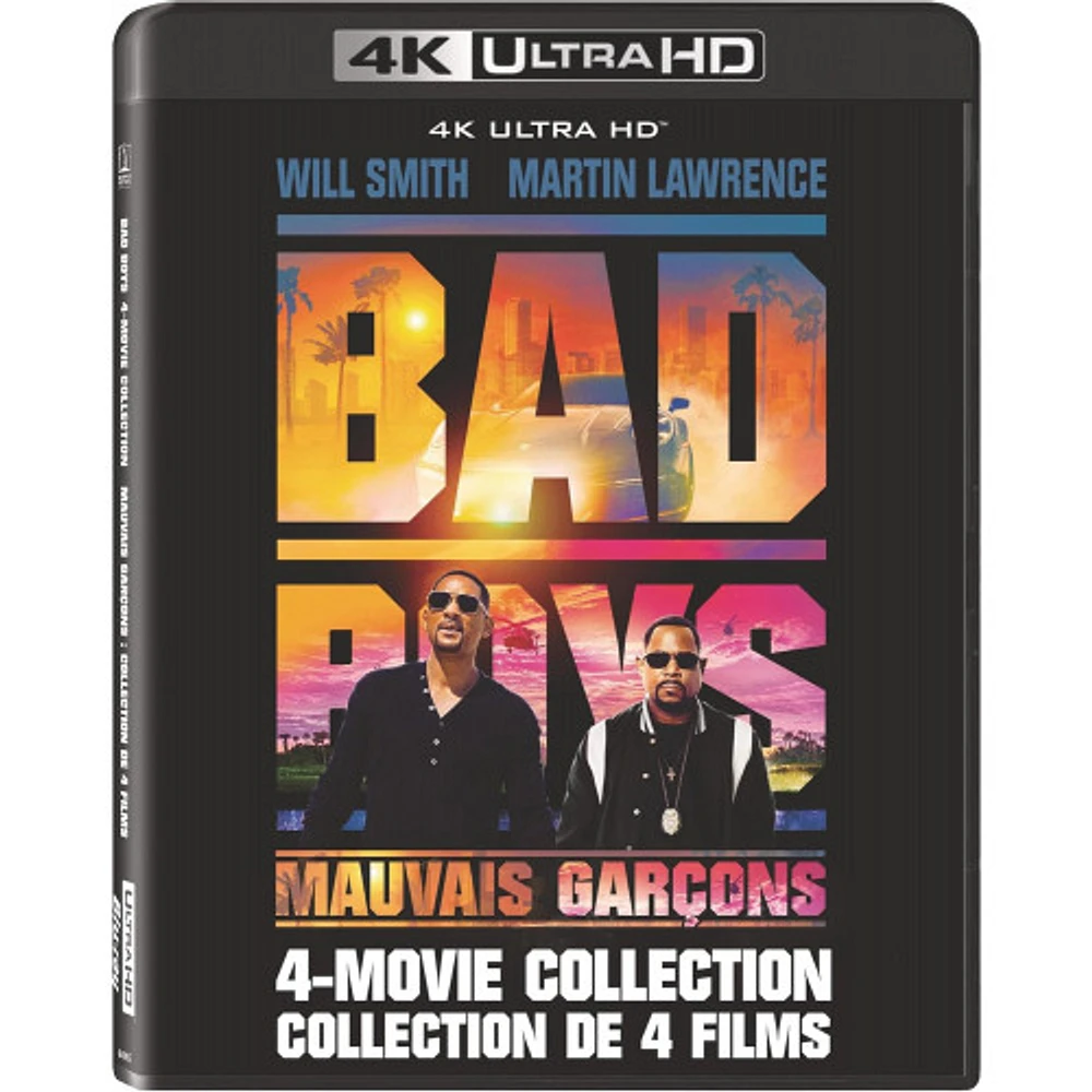 BAD BOYS ULTIMATE COLLECTION (1-4) 4K BIL