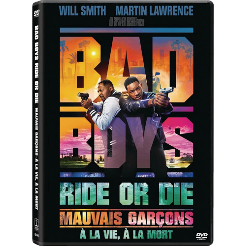 BAD BOYS: RIDE OR DIE DVD BIL