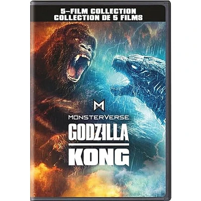 GODZILLA X KONG: THE NEW EMPIRE 5 FILM COLLECTION DVD BIL