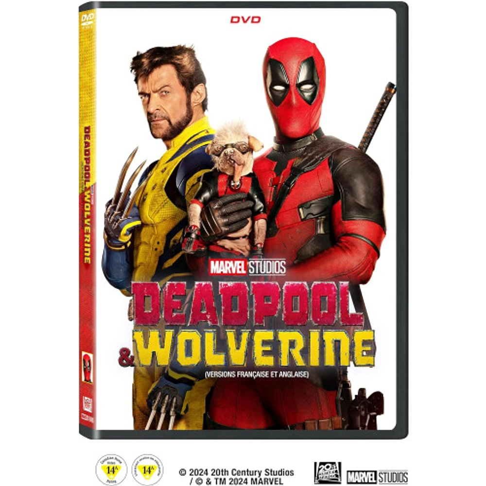 DEADPOOL & WOLVERINE DVD BIL