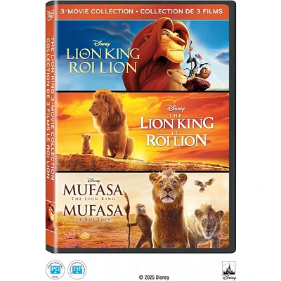 LION KING 3-MOVIE COLLECTION DVD BIL