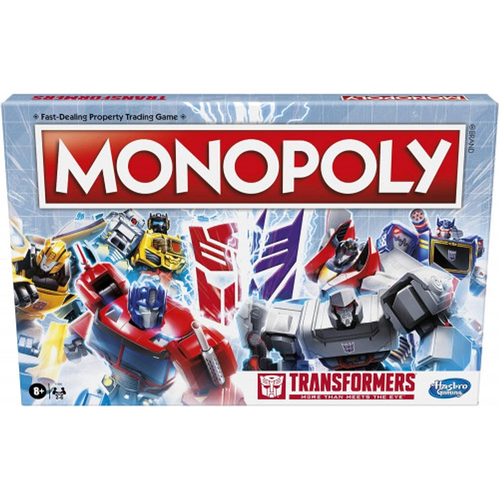 Hasbro Gaming - Monopoly Transformers