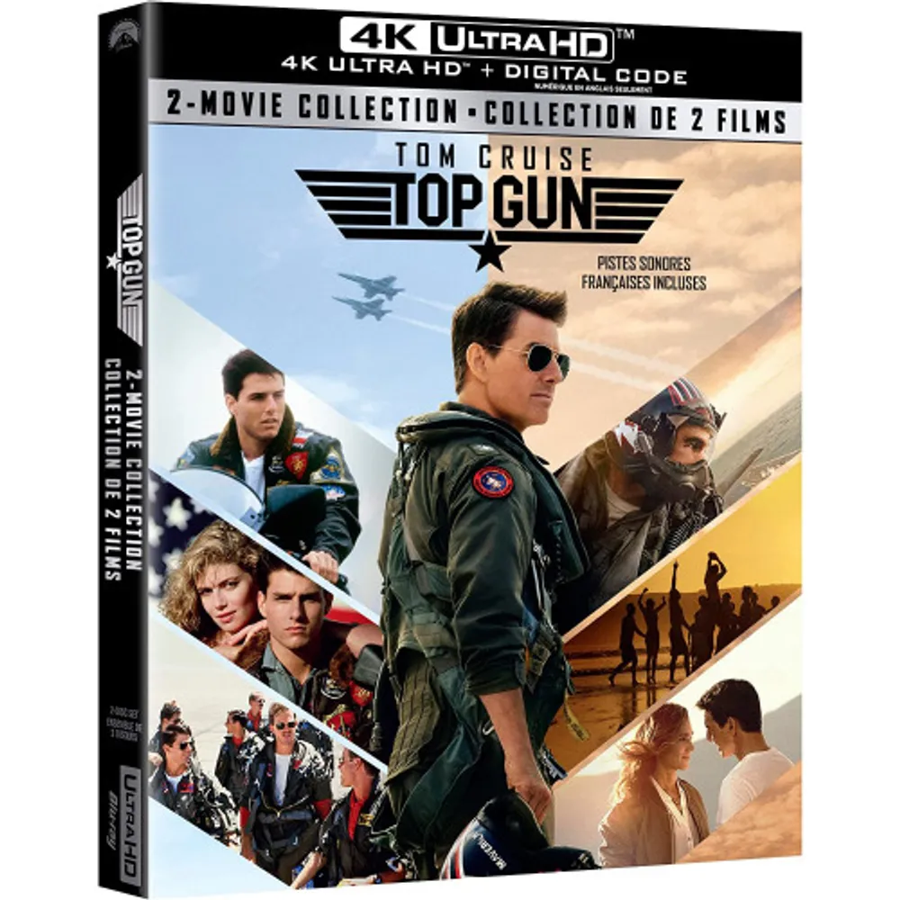 Top Gun 2-Movie Collection [4K UHD] [Blu-ray] (Bilingual)