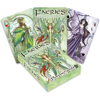 Amy Brown Faeries Playing Cards
