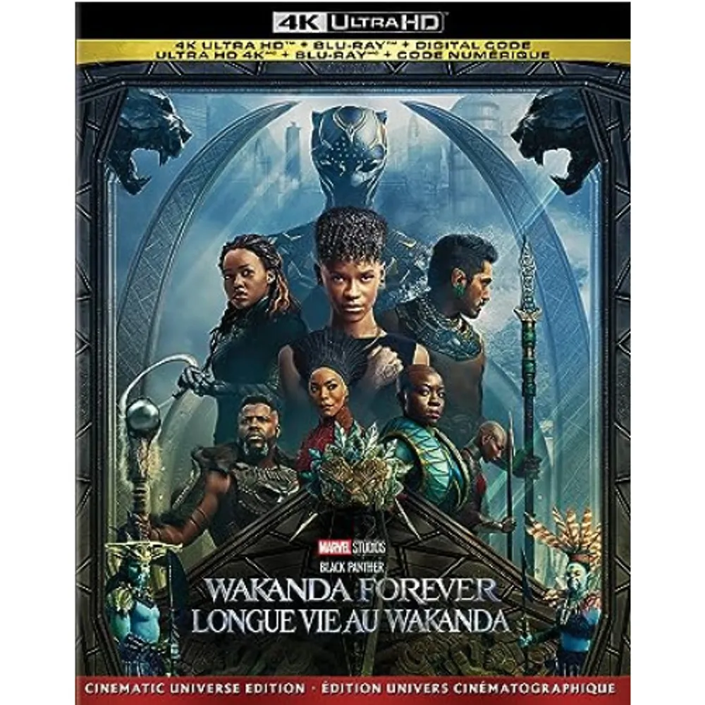 BLACK PANTHER: WAKANDA FOREVER  4K/BLU/DIG BIL