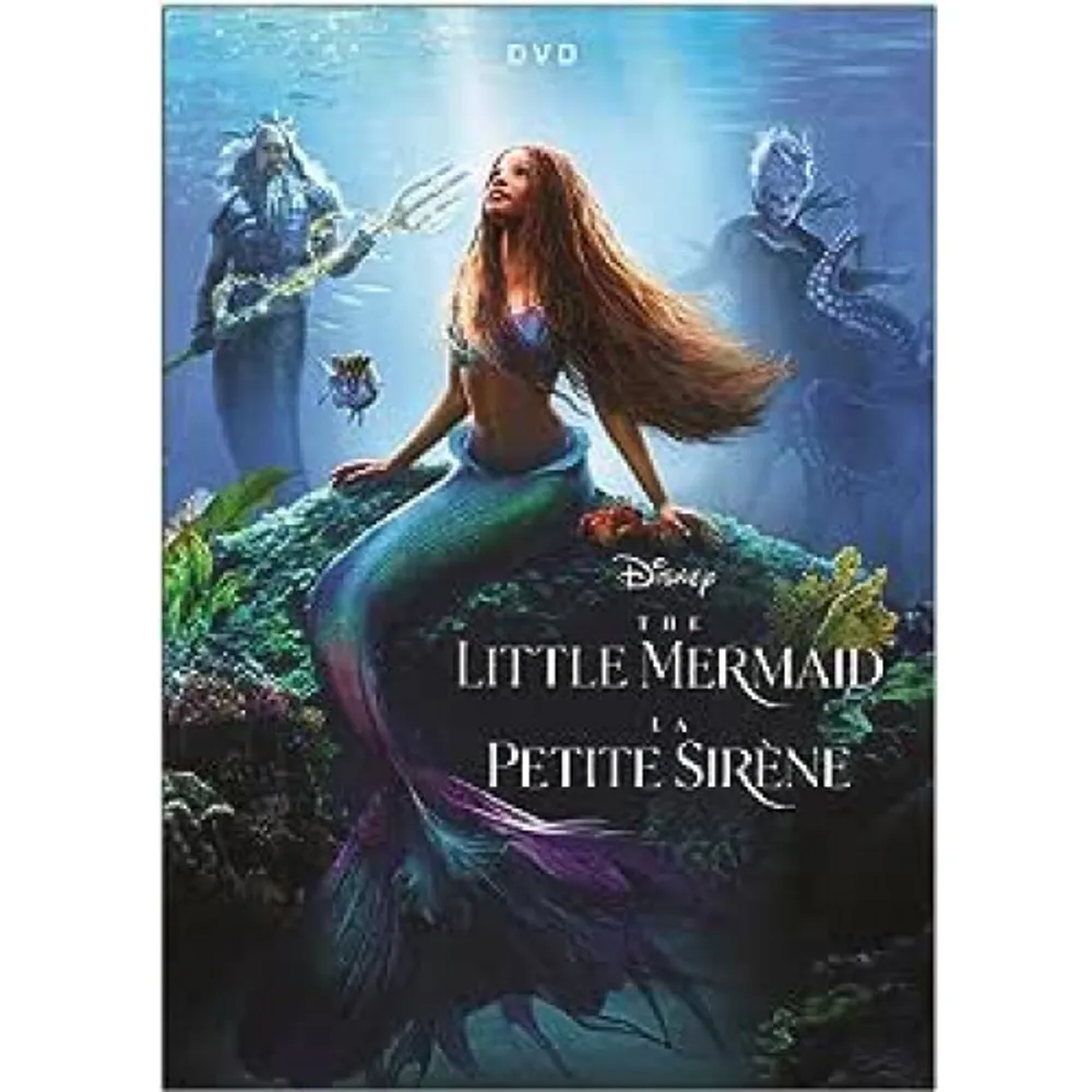 LITTLE MERMAID 2023 DVD