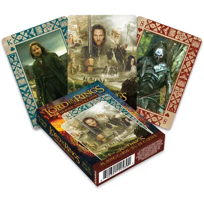 Lord Of The Rings Heroes and Villains Playing Cards Deck