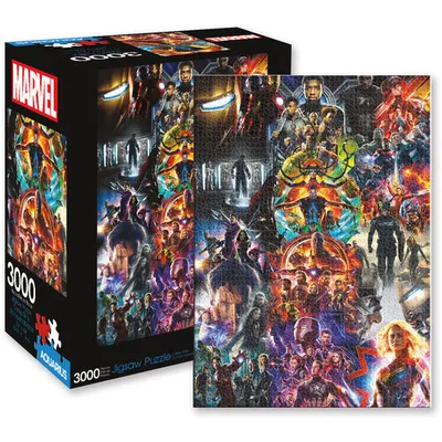 Marvel Avengers Collage 3000 Pc Jigsaw Puzzle