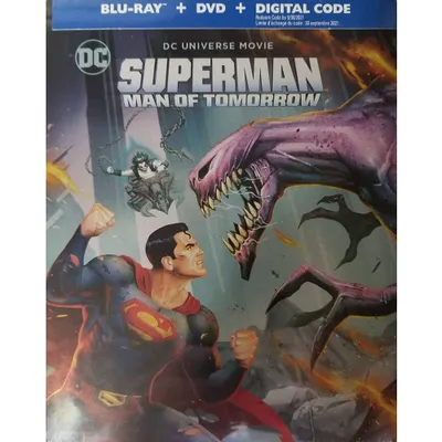 Superman: Man of Tomorrow (Blu-ray/DVD/Steelbook)