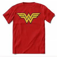 T-WONDER WOMAN LOGO-S