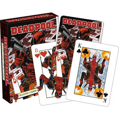 Deadpool Mirror Playing Cards