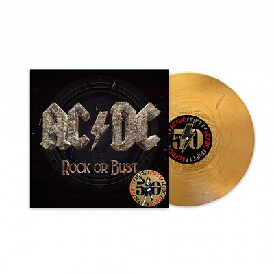 AC/DC / ROCK OR BUST (50TH ANNIVERSARY GOLD COLOR VINYL)