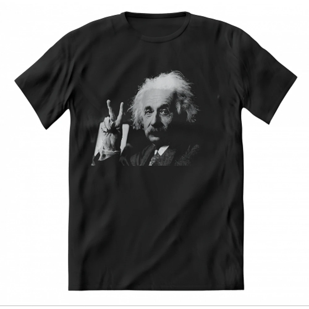 T-EINSTEIN PEACE SIGN