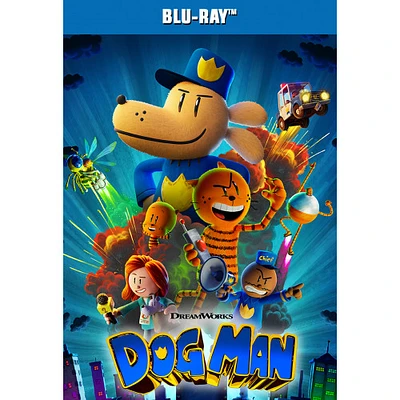 DOG MAN BLU BIL