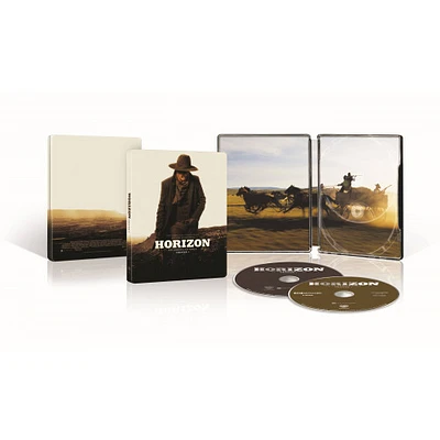 HORIZON:AN AMERICAN SAGA CHAPTER 1 STEELBOOK EXCL 4K/BLU BIL