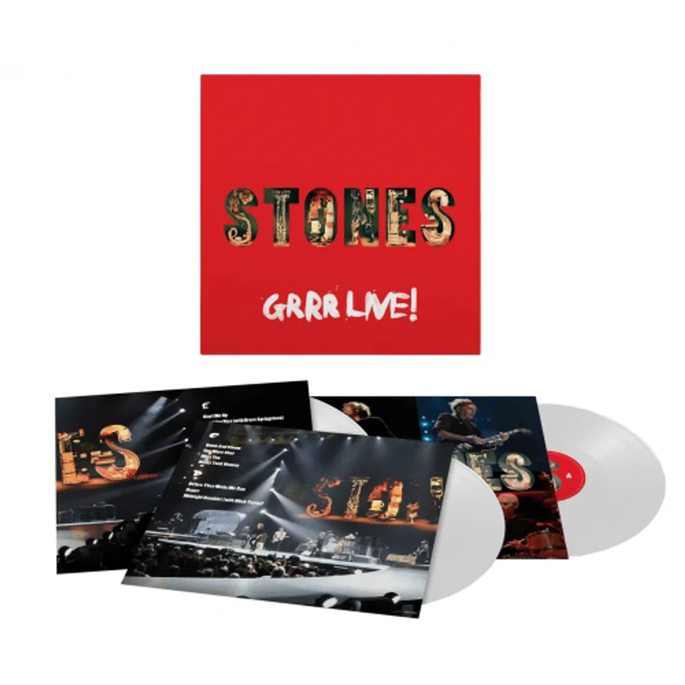 ROLLING STONES, THE / GRRR LIVE! (180G WHITE) SUNRISE EXCL